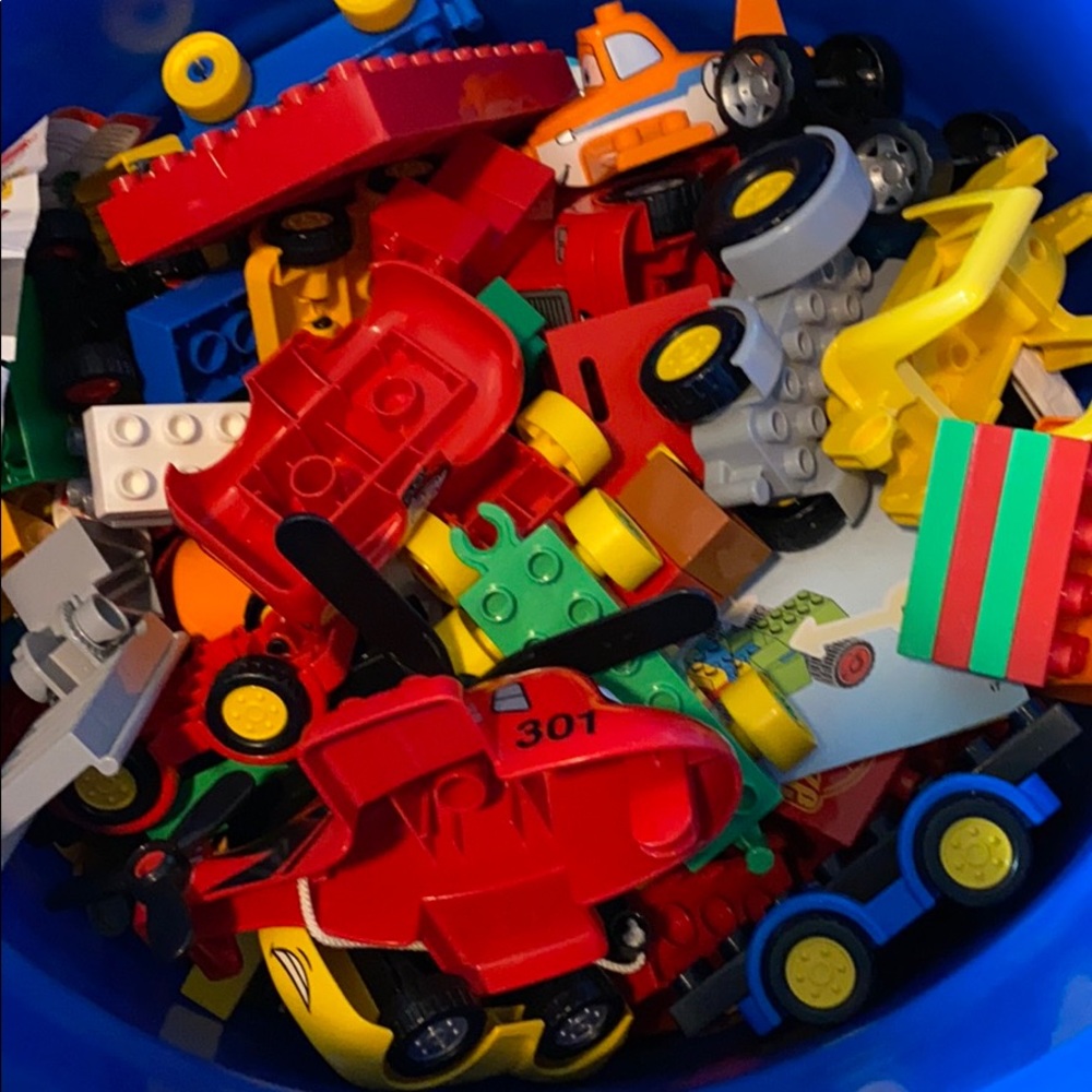 Lego duplo lot random mixed pieces